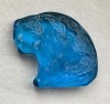 Urs din cristal suflat manual, design Chr. Sjogren, Lindshammar, Suedia, sec. 20