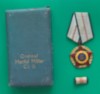 ORDINUL MERITUL MILITAR CL.3 RPR, CU CUTIE SI BARETA - RAR!
