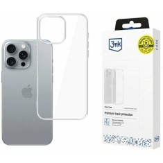 Husa de protectie 3mk Clear Case pentru iPhone 16 Pro Transparent