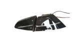 Set lampi spate, stopuri Vw Golf 7 (5k), 10.2012-, montare spate, stanga+dreapta, indicator dinamic; LED; negru; Tuning; interior, exterior, L-Series