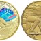 2 monede China 5 Yuan 2022 UNC &quot;Olimpiada de iarna 2022 Beijing&quot; UC118+UC119