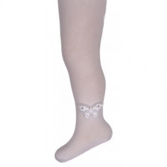 Ciorapi cu chilot pentru fetite-MILUSIE B1241-A, Alb foto