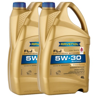Pachet 8 litri ulei Ravenol FLJ 5W30 foto