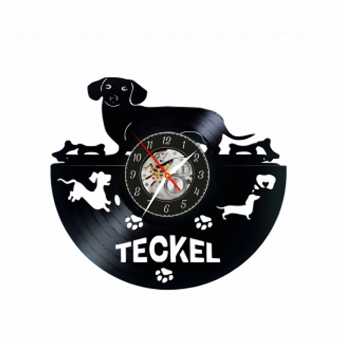TECKEL-ceas de perete(personalizabil)