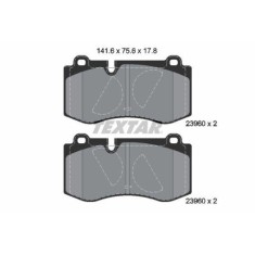 Placute frana Mercedes Cls (C219) 10.04-02.11, Clasa E (W211) 03.02-03.09, Clasa E T-Model (S211) 02.03-07.09, Clasa S (W221) 09.05-12.13, Clasa S Co