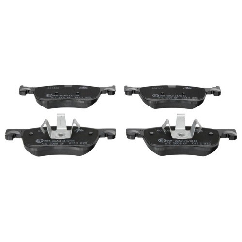 Set placute frana fata ATE, Citroen C4 Grand Picasso II, 09.2013-, C4 Picasso II, 01.2013-, C4 Spacetourer (3d ), 04.2018-, Grand C4 Spacetourer (3a