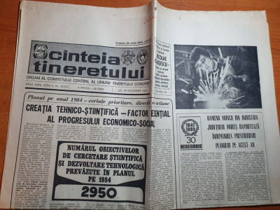 scanteia tineretului 29 decembrie 1983-articol si foto jud. suceava,vatra dornei foto