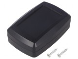 Carcasă universală ABS neagră 69mm x 104mm x 35mm