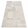 Covor din l&acirc;nă FLUX 461.43.AE110 OSTA - Geometric, structural, loft crem / gri, 135x200 cm