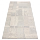 Covor din l&acirc;nă FLUX 461.43.AE110 OSTA - Geometric, structural, loft crem / gri, 200x300 cm