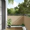 vidaXL Prelată balcon, material textil oxford, 75 x 400 cm, bej 42332