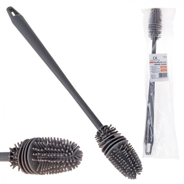 Perie de silicon pentru spalare sticle, 31 cm, Geko GH01-108