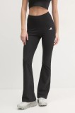 adidas colanti Essentials femei, culoarea negru, neted, JD9961