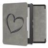 Husa pentru Kobo Glo HD / Touch 2.0, Piele ecologica, Gri, kwmobile, 56870.01