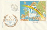 Romania FDC ,conferinta de la Madrid ,nr lista 1060., Europa, Istorie