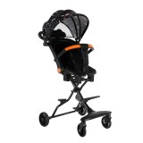 Carucior Sport Pliabil KD-2010 pentru copii, ideal pentru calatorii, 6&ndash;36 luni, multicolor