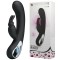 Vibrator Rabbit Webb, Negru, 21 cm
