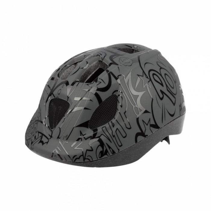 Casca Ciclism Copii Polisport B.D.Ballons - 46-53 cm, Gri Ultimate FactoryBikes