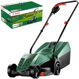 Masina de tuns gazon/iarba electrica Bosch EasyRotak 32-235, 32 cm latime taiere, 3 trepte de taiere, inaltime taiere 25 - 65 mm, sac colector 31 L