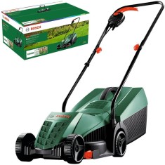 Masina de tuns gazon/iarba electrica Bosch EasyRotak 32-235, 32 cm latime taiere, 3 trepte de taiere, inaltime taiere 25 - 65 mm, sac colector 31 L