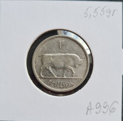 Irlanda 1 shilling 1939 5.43 gr foto
