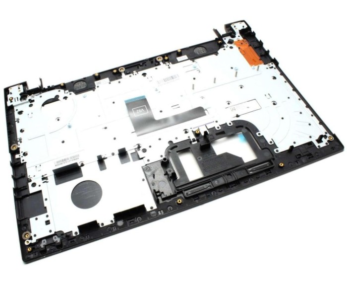 Tastatura Toshiba Neagra 9Z.NBCSQ.20J cu Palmrest rosu, AEBLYJ00110 cu Palmrest rosu, NSK-V92SQ cu Palmrest