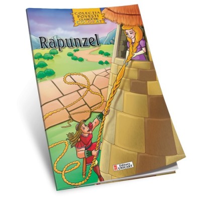 Povesti clasice de colorat - Rapunzel foto