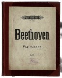 Partitura muzicala Beethoven - Variationen Band I