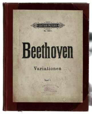 Partitura muzicala Beethoven - Variationen Band I foto