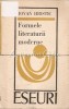 Formele Literaturii Moderne - Jovan Hristic, Eseuri, 1973, 169 pagini, editura Univers
