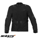 Geaca (jacheta) femei pentru scuter - motocicleta Touring Seventy iarna model SD-JT85 culoare: negru Negru XL