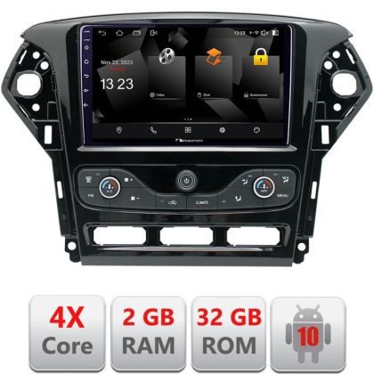Navigatie Ford Mondeo 2011-2014 Android Ecran 720P Quad Core 2+32 carplay android auto CarStore Technology