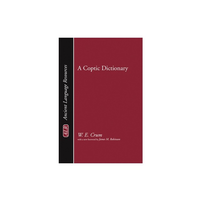 A Coptic Dictionary
