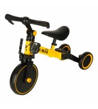 Tricicleta Copii Trike Fix Mini 3&icirc;n1 cu Pedale, Galben