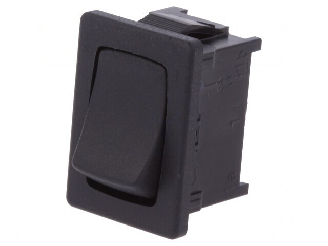Comutator Basculant ON-OFF 12A 250V Negru IP40