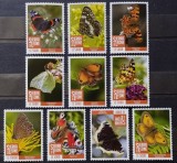 BC173, Sierra Leone 2020, serie fauna, fluturi