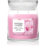 Yankee Candle Enchanting Cherry Blossom lum&acirc;nare parfumată 368 g