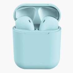 Casti Wireless Stereo inPods12 Albastru Fara Fir Compatibile cu Apple si Android foto