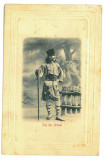 3352 - ETHNIC Man from Ardeal, Romania - old postcard - used - 1906, Circulata, Printata