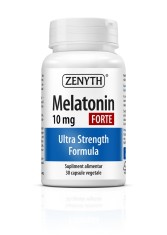 Melatonina Forte 10 mg, 30 capsule, INSOMNII si intarirea imunitatii, ZENYTH