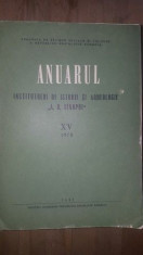 Anuarul Institutului de Istorie si Arheologie ?A. D. Xenopol? XV foto