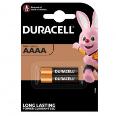 Baterie Duracell AAAA LR61 alcalina 1,5V LR61 / 25A / LR8D425 / MN2500 / MX2500 / E96 set 2 buc.