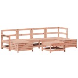 Set canapele gradina, 7 piese, lemn masiv brad douglas