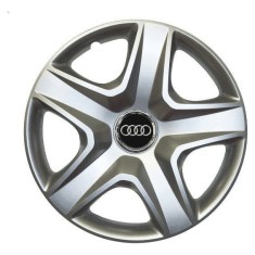 Set 4 Capace Roti Autohelix MSA&reg; R16, Potrivite Jantelor de 16 inch, Pentru Audi, Model 418