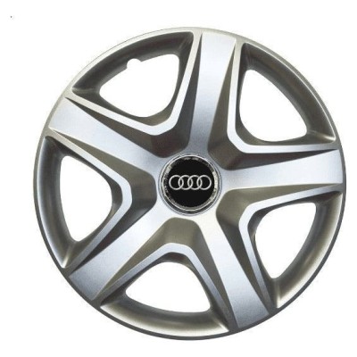 Set 4 Capace Roti Autohelix MSA&amp;reg; R16, Potrivite Jantelor de 16 inch, Pentru Audi, Model 418 foto