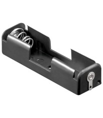 Suport 1x AA R6 cu urechi pentru lipire COMF BH-311-1D
