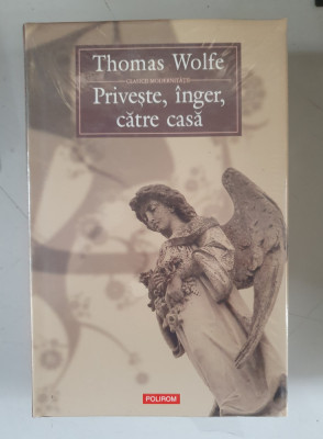 Priveste inger catre casa - Thomas Wolfe - editie de lux Polirom , 2008 foto