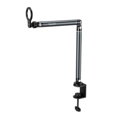 Suport de birou magnetic pentru filmari si vlogging, TELESIN P3-DS-02, prindere cu cleste, compatibil iPhone 16,15, 14, Samsung S25, Huawei, Honor