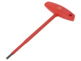 Cheie imbus HEX 4mm - Lungime totala 176mm - Lungime element de lucru 150mm