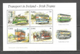 Irlanda.1987 Tramvaie de epoca-Bl. SI.46, Nestampilat